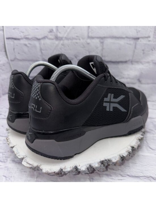 Kuru Quantum 2 Shoes Men\'s Size 9 M Black Gray Comfort Walking Sneakers main image 7